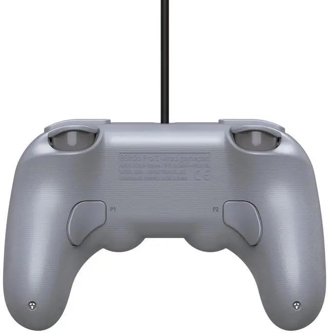 Alt view image 3 of 5 - 8BitDo Pro 2 Wired Controller for Switch, Windows, Steam Deck & Raspberry Pi - Gray