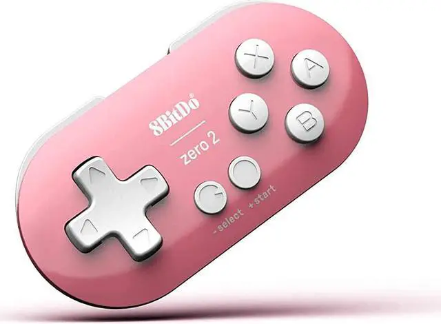 Alt view image 7 of 11 - 8BitDo Zero 2 Controller - Pink