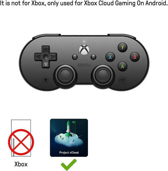 Alt view image 2 of 4 - 8Bitdo Sn30 Pro Bluetooth Controller for Mobile & Xbox Cloud Gaming on Android, iOS