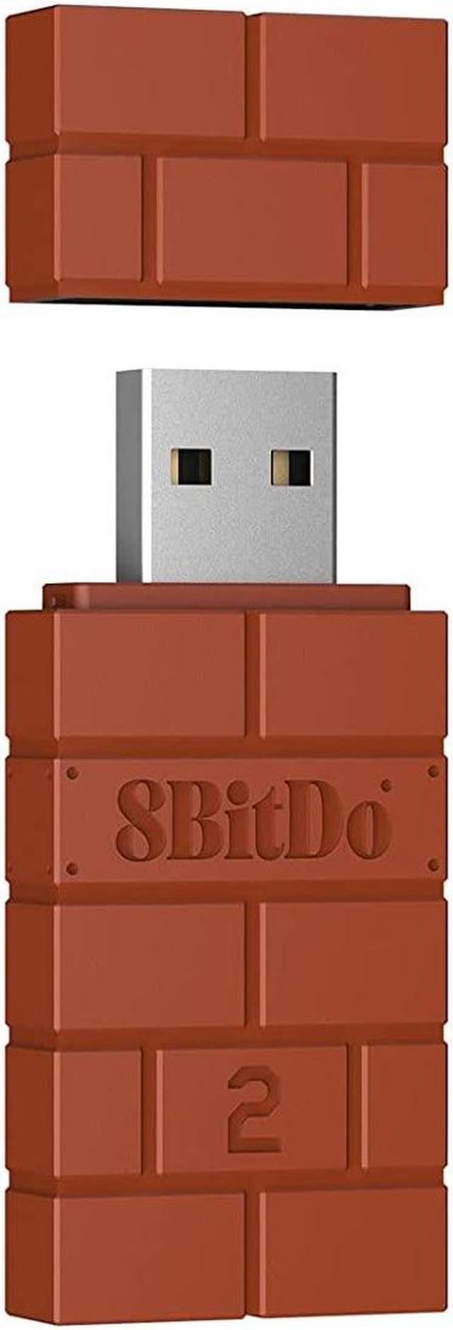 8Bitdo Wireless USB Adapter 2 for Xbox Series X & S, Xbox One, Switch Pro,  PS5