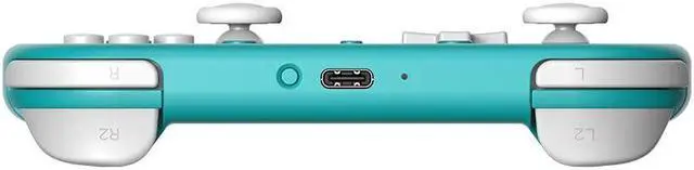 Alt view image 3 of 6 - 8Bitdo Lite 2 Bluetooth Wireless Gamepad for Switch, Android and Raspberry Pi - Turquoise