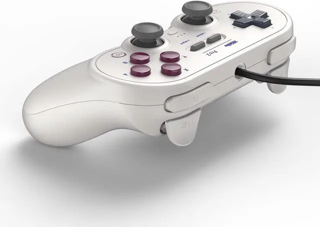 Alt view image 4 of 5 - 8BitDo Pro 2 Wired Controller for Switch, Windows, Steam Deck & Raspberry Pi - G Classic