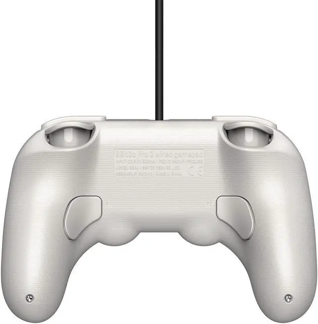 Alt view image 3 of 5 - 8BitDo Pro 2 Wired Controller for Switch, Windows, Steam Deck & Raspberry Pi - G Classic