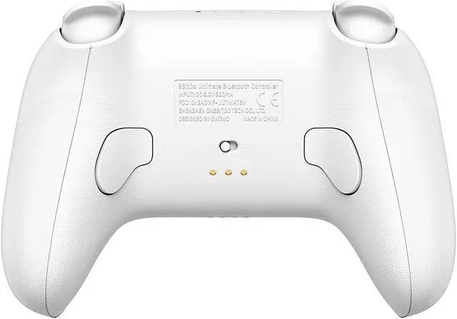 Alt view image 4 of 5 - 8Bitdo Ultimate Bluetooth Wireless Controller with Charging Dock for PC/Switch/Steam Deck - White
