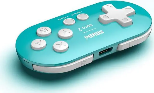 Alt view image 4 of 6 - 8BitDo Zero 2 Controller - Turquoise