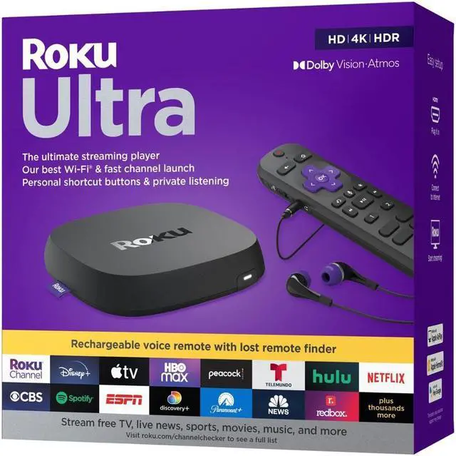 Alt view image 16 of 19 - Roku Ultra Ultimate Streaming Device 4K/HDR/Dolby Vision/Atmos