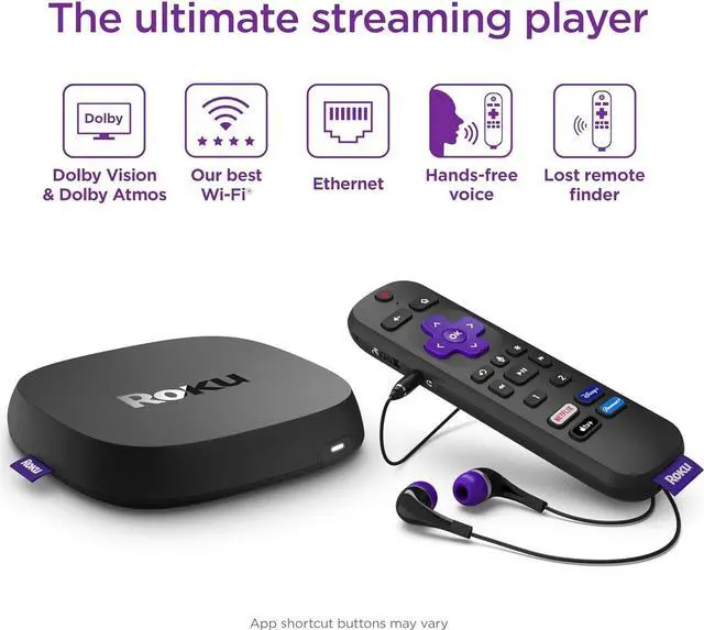 Alt view image 17 of 19 - Roku Ultra Ultimate Streaming Device 4K/HDR/Dolby Vision/Atmos