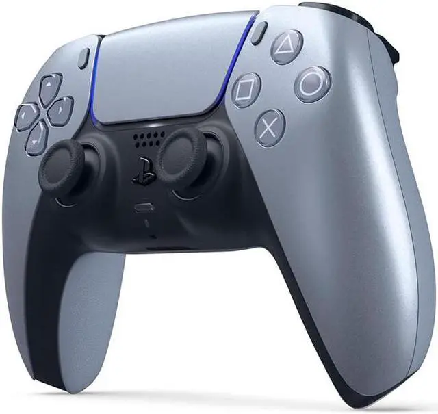 Alt view image 2 of 8 - PlayStation DualSense Wireless Controller – Sterling Silver