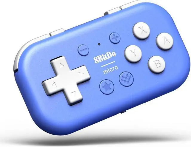 Main image of 8Bitdo Mini Bluetooth Gamepad Controller for Switch, Android, Raspberry Pi - Blue