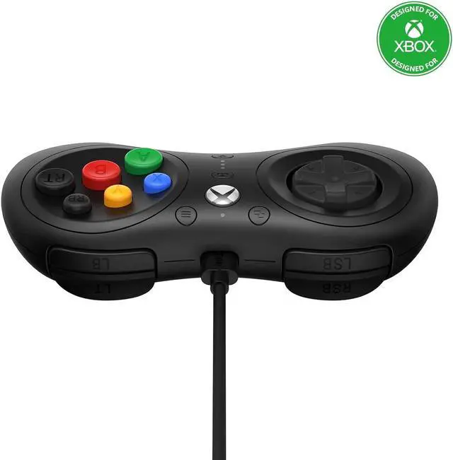 Alt view image 3 of 5 - 8Bitdo M30 Wired Controller for Xbox Series X|S, Xbox One, and Windows with 6-Button Layout - Officially Licensed