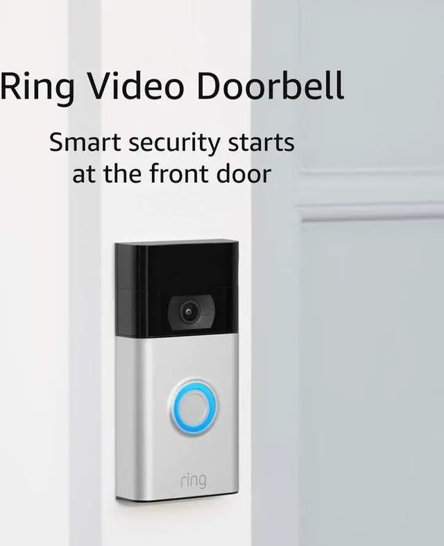 Alt view image 16 of 18 - Ring Video Doorbell – newest generation, 2020 release – 1080p HD video, improved motion detection, easy installation