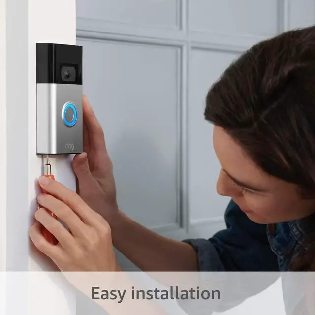 Alt view image 17 of 18 - Ring Video Doorbell – newest generation, 2020 release – 1080p HD video, improved motion detection, easy installation