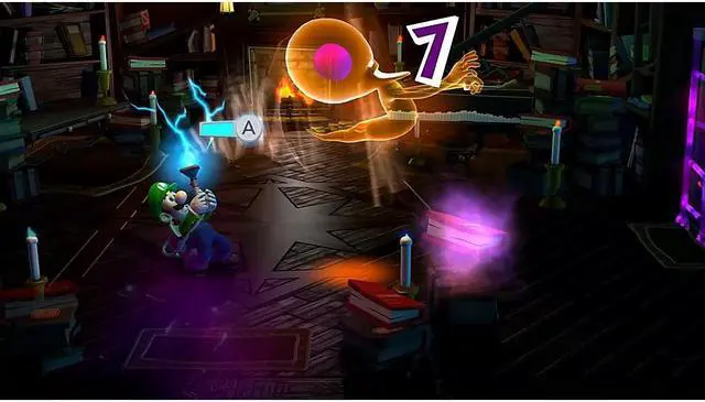 Alt view image 2 of 4 - Luigis Mansion 2 HD - Nintendo Switch - US Version Physical Game with Screen Cleaning Cloth