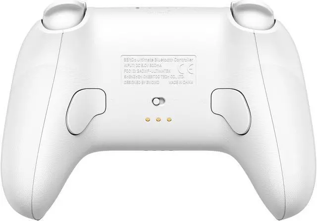 Alt view image 2 of 4 - 8BitDo Ultimate Bluetooth Wireless Controller for Switch, PC and Steam with Travel Case - White