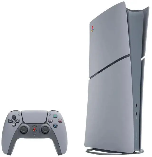 Alt view image 2 of 5 - Sony PlayStation 5 Slim Digital 1TB Console 30th Anniversary Limited Edition Bundle