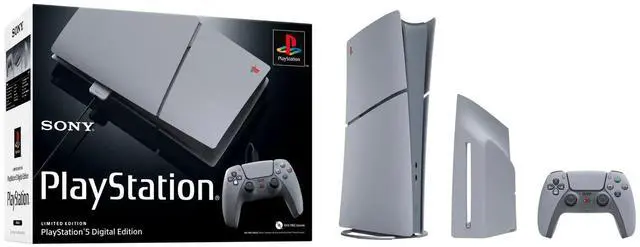 Main image of Sony PlayStation 5 Slim Digital 1TB Console 30th Anniversary Limited Edition Bundle