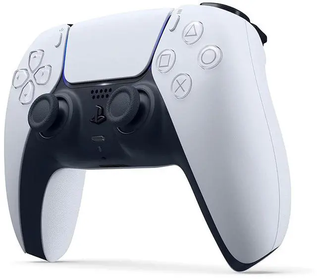 Alt view image 3 of 4 - Sony PlayStation 5 DualSense Wireless Controller with MightySkins Custom Decal Skin Voucher - Glacier White