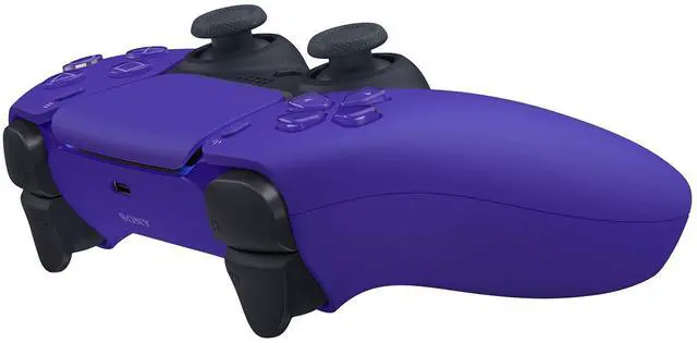 Alt view image 4 of 4 - Sony PlayStation 5 DualSense Wireless Controller with MightySkins Custom Decal Skin Voucher - Galactic Purple