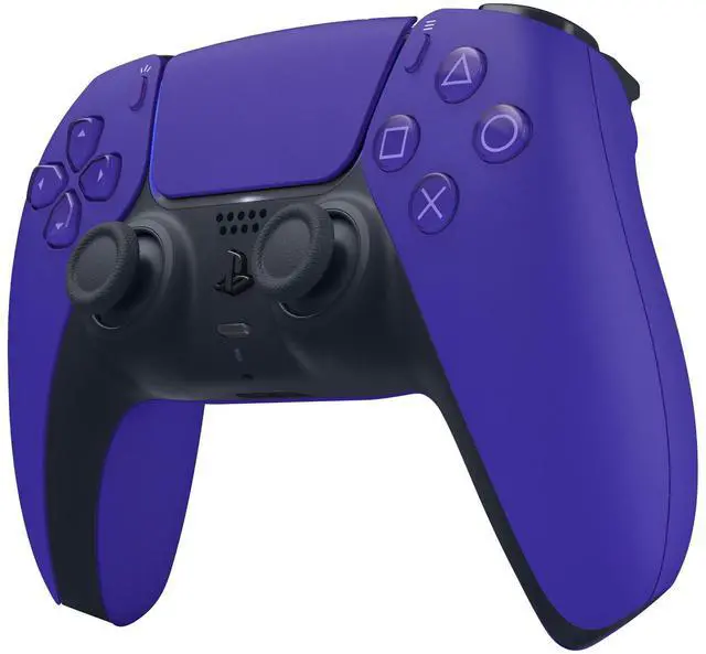 Alt view image 3 of 4 - Sony PlayStation 5 DualSense Wireless Controller with MightySkins Custom Decal Skin Voucher - Galactic Purple