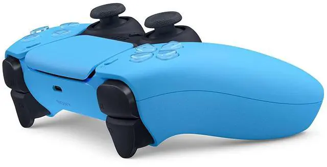 Alt view image 4 of 4 - Sony PlayStation 5 DualSense Wireless Controller with MightySkins Custom Decal Skin Voucher - Starlight Blue
