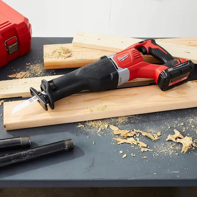 Alt view image 15 of 15 - Milwaukee 2621-20 M18 Sawzall Reciprocating Saw - tool Only