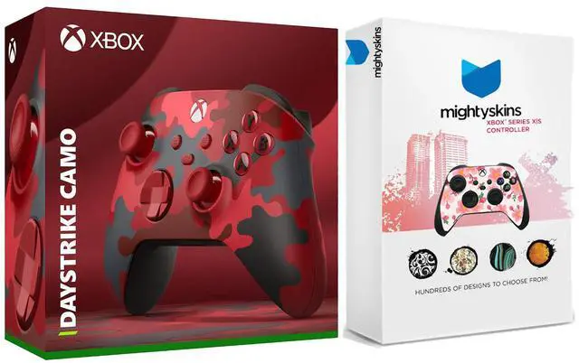 Main image of Xbox Wireless Controller for Series X, Series S, Windows with MightySkins Custom Skin Code - Daystrike Camo