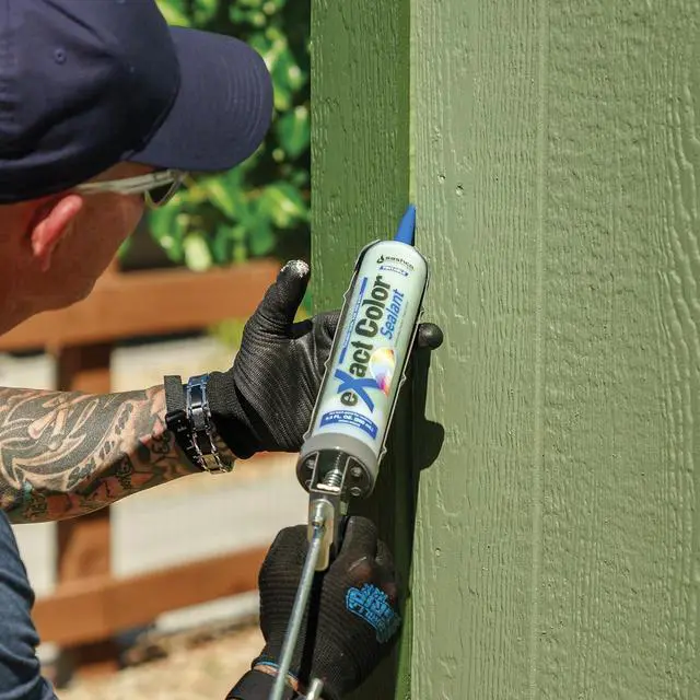 Alt view image 4 of 4 - Sashco 12030 9.5 oz eXact Color Tintable Latex Caulk DIY Kit - 6 Pack