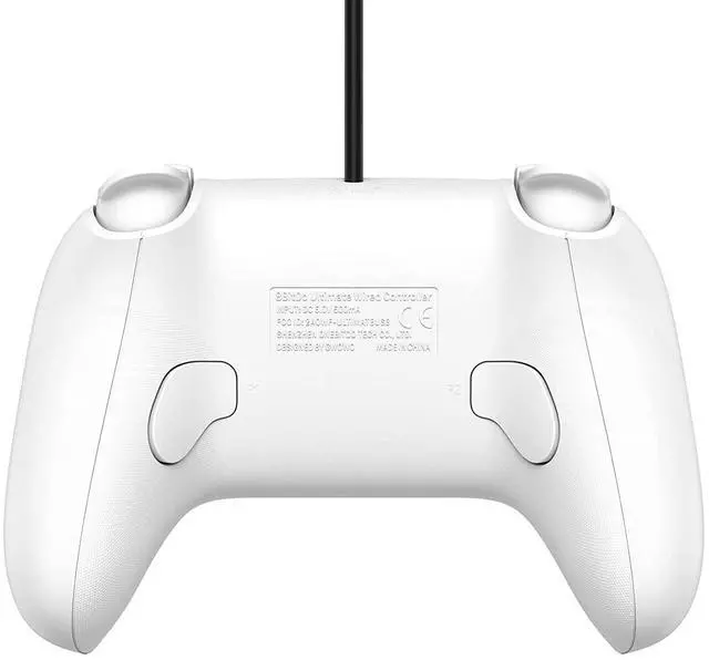 Alt view image 3 of 5 - 8Bitdo Ultimate USB Wired Controller for Nintendo Switch, Windows, Android, Steam Deck and Raspberry Pi - White