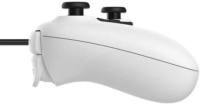 Alt view image 2 of 5 - 8Bitdo Ultimate USB Wired Controller for Nintendo Switch, Windows, Android, Steam Deck and Raspberry Pi - White