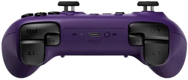 Alt view image 4 of 5 - 8BitDo Ultimate 2 Bluetooth Wireless Controller with Hall Effect Triggers, TMR Joysticks and Integrated Charging Dock - Purple - 81HE03