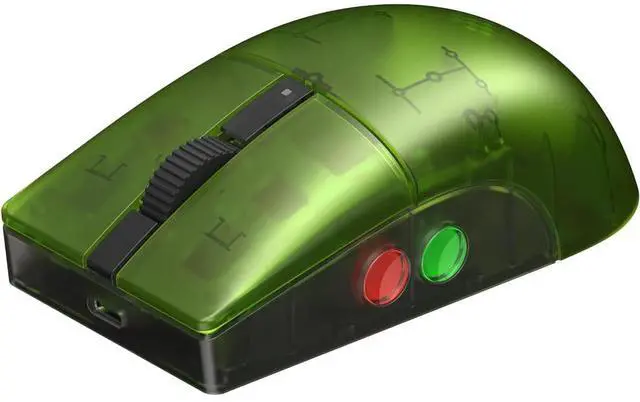 Main image of 8BitDo Retro R8 Mouse Wireless Mouse with Charging Dock, Programmable Buttons and Kailh Sword GM X Micro Switches - Xbox Edition - Officially Licensed