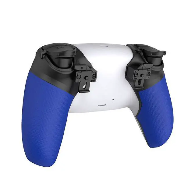 Alt view image 6 of 7 - Sony Playstation 5 Slim Disc with White Pulse Headset, Extra Cosmic Red Controller, Trigger Stop Kit, FPS Grip Kit and MightySkins Decal Voucher + 1 Year CPS Extended Warranty