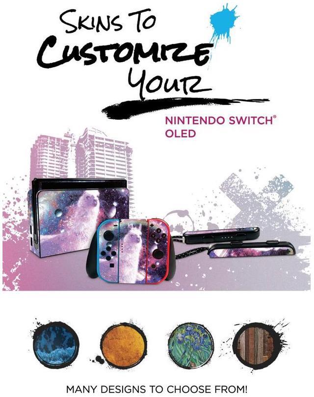 Alt view image 7 of 7 - Nintendo Switch White OLED Console with The Legend of Zelda Echoes of Wisdom, MightySkins Console and Controller Skin Voucher, and 1 Year CPS Extended Warranty