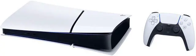 Alt view image 2 of 7 - Sony Playstation 5 Slim Digital with Extra Chroma Teal Controller, Plantronics Headset, Gamer Kit, Charge Dock and MightySkins Decal Voucher + 1 Year CPS Extended Warranty