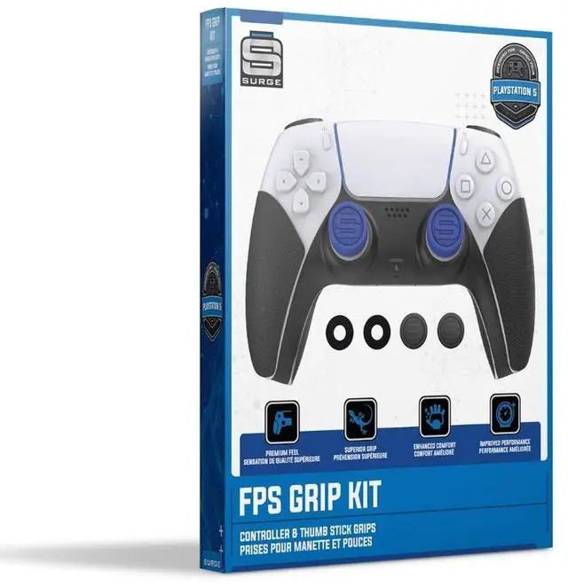 Alt view image 6 of 7 - Sony Playstation 5 Pro Bundle with Black Pulse Headset, Extra EDGE Controller, FPS Grip Kit, Dual Charge Dock and MightySkins Decal Voucher Plus 2 Year CPS Extended Warranty