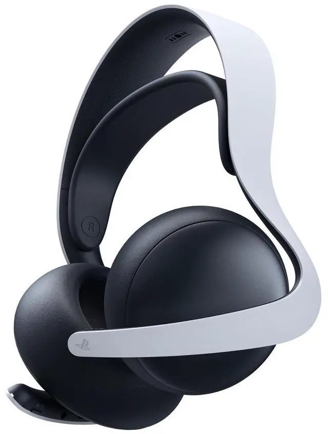 Alt view image 6 of 7 - Sony PlayStation 5 Astro Bot Slim Digital Bundle with Disc Drive, Pulse Elite Headset, Extra Controller, Vertical Stand, MightySkins Voucher and 1 Year Extended Warranty - Cobalt Blue