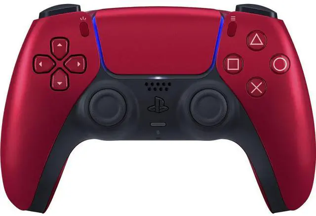 Alt view image 4 of 7 - Sony Playstation 5 Pro Bundle with White Pulse Headset, Extra Volcanic Red Controller, Trigger Stop Kit, FPS Grip Kit and MightySkins Decal Voucher