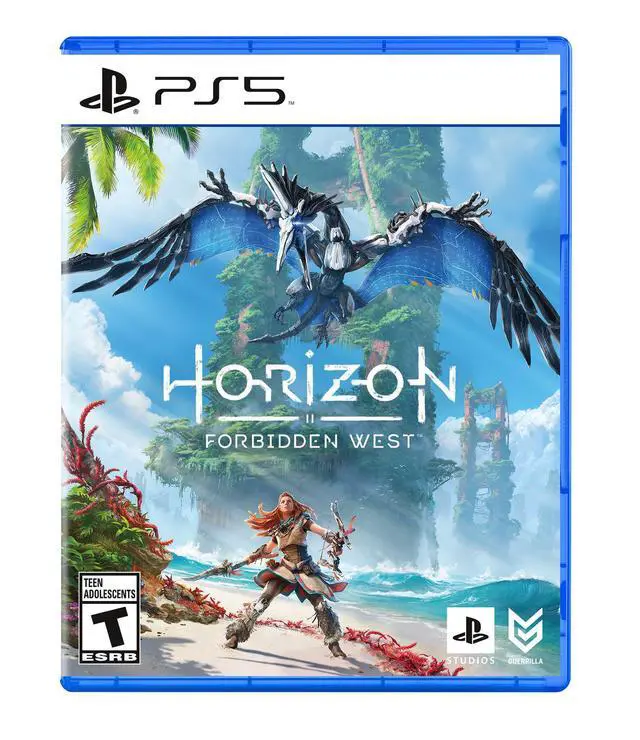 Alt view image 6 of 7 - Sony Playstation 5 Slim Disc with Horizon Forbidden West, Extra Volcanic Red Controller, Gamer Kit, Trigger Kit and MightySkins Decal Voucher + 1 Year CPS Extended Warranty