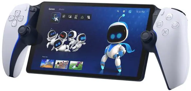 Alt view image 5 of 7 - Sony PlayStation 5 Pro Digital Bundle with Disc Drive, Stand, Extra Controller, Pulse Elite Headset, PlayStation Portal, MightySkins Voucher and 2 Year Extended Warranty - Gray Camo