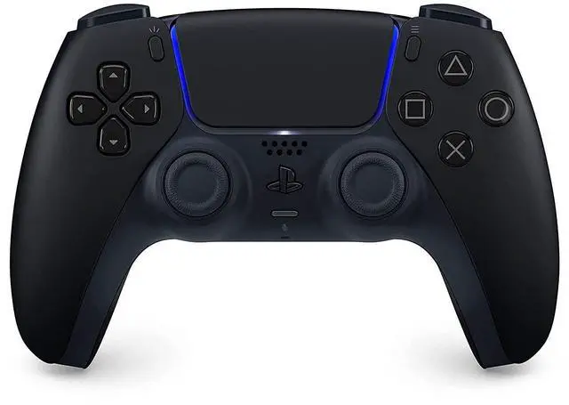 Alt view image 4 of 7 - Sony Playstation 5 Pro Bundle with Extra Midnight Black Controller, Plantronics Headset, Trigger Stop Kit, Dual Charge Dock and MightySkins Decal Voucher