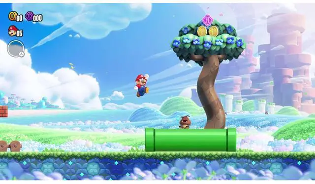 Alt view image 5 of 5 - Nintendo Switch White OLED Console with Super Mario Bros. Wonder, MightySkins Console and Controller Skin Voucher, and 1 Year CPS Extended Warranty