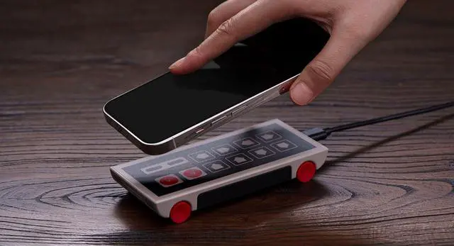 Alt view image 2 of 5 - 8BitDo N30 Wireless Charger for Mobile