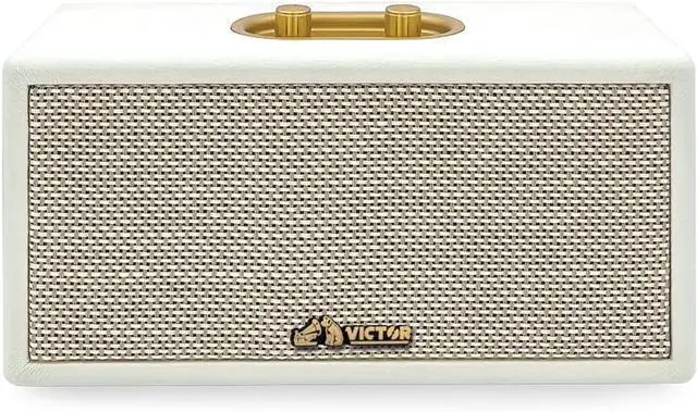 Alt view image 8 of 14 - Victor Portable Speaker with Bluetooth Wireless Technology and Built-In Battery Cream