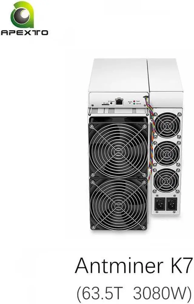 Main image of Bitmain Antminer K7 63.5Th/s 3080W Eaglesong CKB Miner