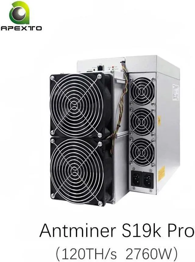 Main image of Bitmain Antminer S19k Pro 120TH/S 2760W Bitcoin Miner with Power Supply