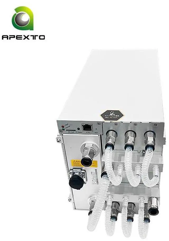 Alt view image 4 of 6 - Bitmain Antminer S21+ Hydro 395TH/s 5925W 3 Phase Input 380~415V Hydro-cooling Miner