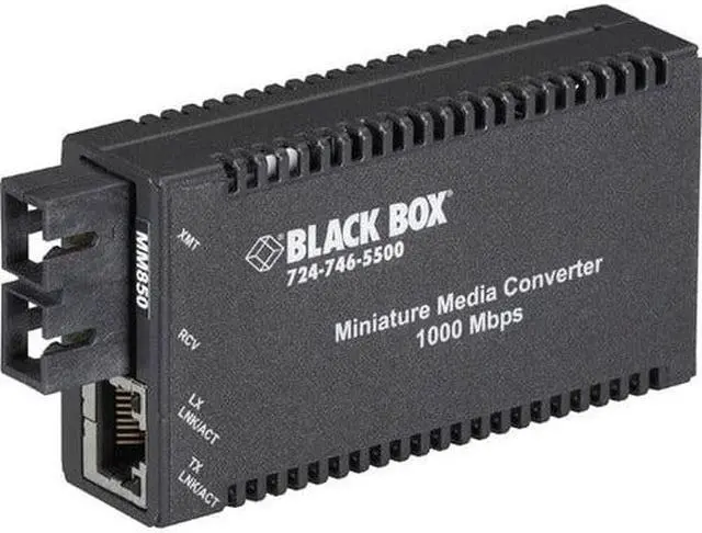 Alt view image 6 of 10 - Black Box Network Services LGC010A-R2 Tx/sx-mm-sc Ac 300 M 850 Nm