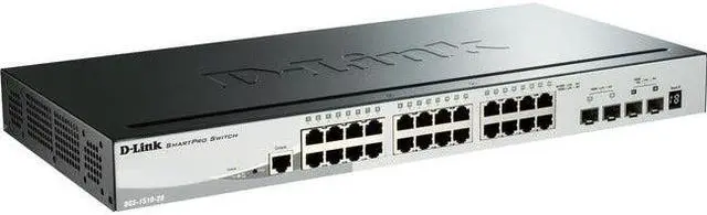 Alt view image 6 of 10 - D-LINK BUSINESS DGS-1510-28X SmartPro 24Port Gigabit Switch