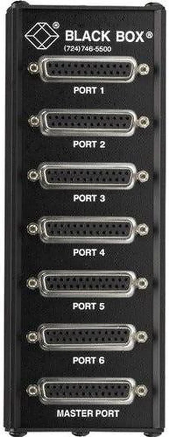 Alt view image 5 of 6 - Black Box TL074A-R4 RS232 Passive Splitter - DB25, 6-Port