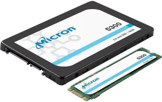 Alt view image 5 of 8 - Micron 5300 MAX 480GB SATA 6Gb/s 2.5" Enterprise SSD - MTFDDAK480TDT-1AW1ZAB